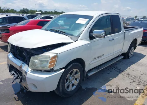 2007 Nissan Titan Se from USA, damaged, VIN 1N6BA06A77N225578